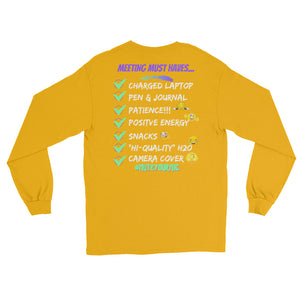 LSS - ZOOM MEETING SHIRT -  Long Sleeve Shirt