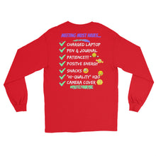 Load image into Gallery viewer, LSS - ZOOM MEETING SHIRT -  Long Sleeve Shirt
