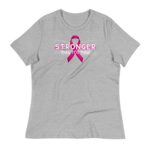 Load image into Gallery viewer, STRONGER THAN YOU THINK - Women&#39;s Relaxed T-Shirt
