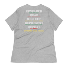 Load image into Gallery viewer, EMPOWERMENT ELEVATES EXCELLENCE - Women&#39;s Relaxed T-Shirt
