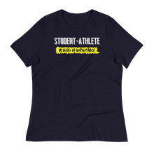 Load image into Gallery viewer, STUDENT-ATHLETE - Women&#39;s Relaxed T-Shirt
