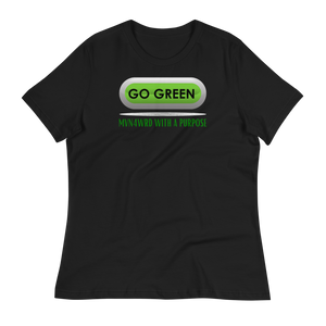 GO GREEN (Financial) - Women's Relaxed T-Shirt