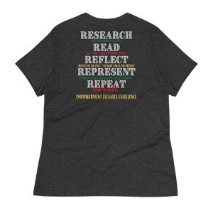 EMPOWERMENT ELEVATES EXCELLENCE - Women's Relaxed T-Shirt