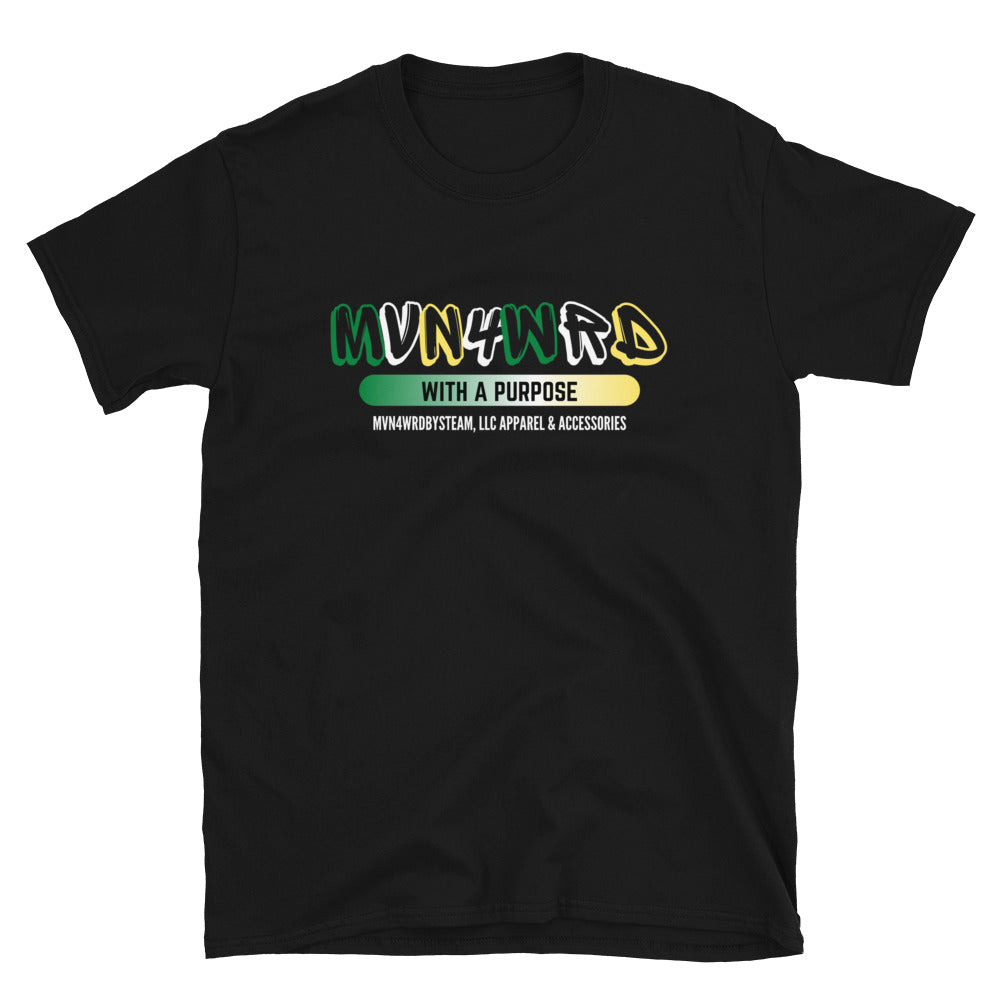 MVN4WRD With A Purpose - GREEN - Short-Sleeve Unisex T-Shirt