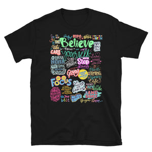 Positive Vibes - Short-Sleeve Unisex T-Shirt