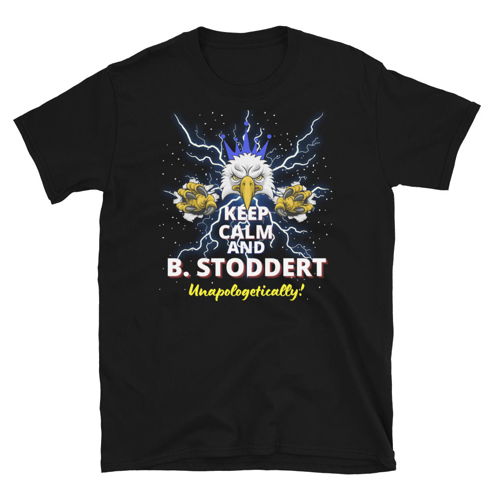 KEEP CALM AND B.STODDERT - Short-Sleeve Unisex T-Shirt