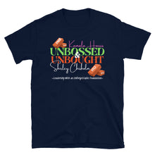 Load image into Gallery viewer, UNBOSSED &amp; UNBOUGHT -Short-Sleeve Unisex T-Shirt
