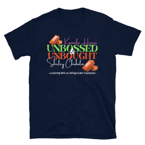 UNBOSSED & UNBOUGHT -Short-Sleeve Unisex T-Shirt