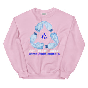 Drink - Hydrate - Recycle - Unisex Sweatshirt