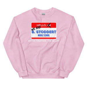 BSMS Name Tag - Unisex Sweatshirt