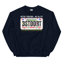 Load image into Gallery viewer, BSTDDRT License Plate - Unisex Sweatshirt
