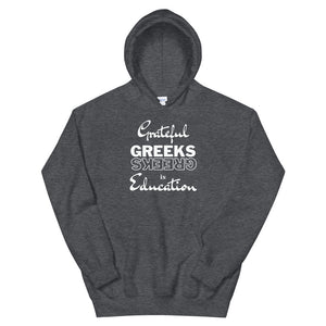 HH - GRATEFUL GREEKS IN EDUCATION - Unisex Hoodie