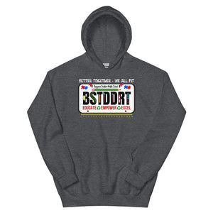 BSTDDRT License Plate - Unisex Hoodie