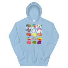 Load image into Gallery viewer, HH - PICK MY BRAIN - Unisex Hoodie
