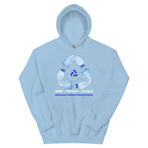 Drink - Hydrate - Recycle - Unisex Hoodie