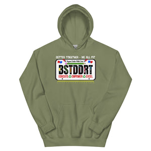 BSTDDRT License Plate - Unisex Hoodie