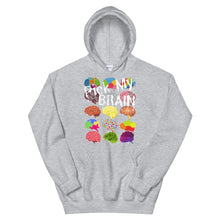 Load image into Gallery viewer, HH - PICK MY BRAIN - Unisex Hoodie
