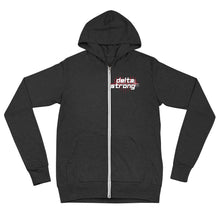 Load image into Gallery viewer, HH - DELTA STRONG - Unisex zip hoodie
