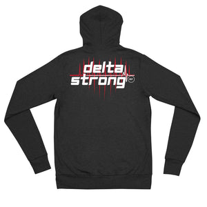 HH - DELTA STRONG - Unisex zip hoodie