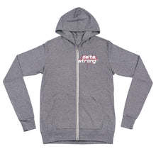 Load image into Gallery viewer, HH - DELTA STRONG - Unisex zip hoodie
