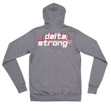 Load image into Gallery viewer, HH - DELTA STRONG - Unisex zip hoodie
