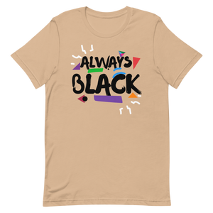 DJ - ALWAYS BLACK - Short-Sleeve Unisex T-Shirt