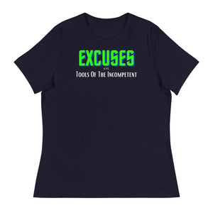 EXCUSES - Women's Relaxed T-Shirt